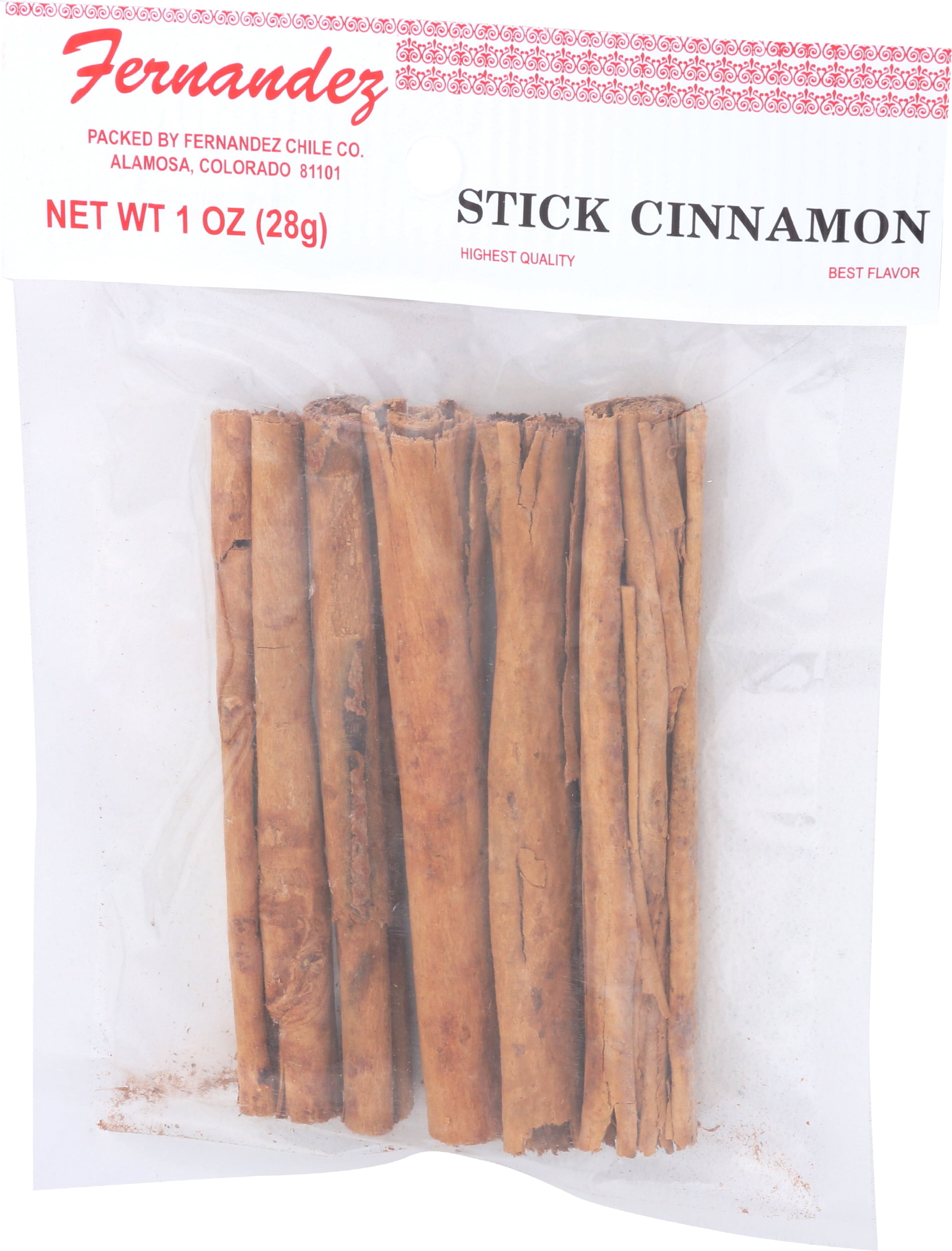 Pack of 12, Fernandez Cinnamon Sticks, 1 oz