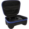 thumbnail image 1 of Case for Nintendo Switch Pro Controller, Travel Carrying Hard Shell Box Holder Protective Storage for Nintendo Switch Pro Controller & Xbox One Controller - Black & Blue, 1 of 7