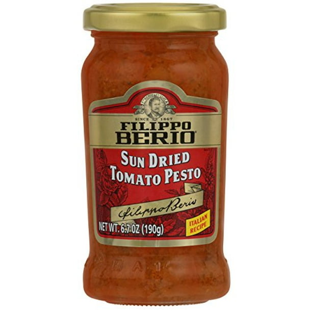 Filippo Berio Sun Dried Tomato Pesto, 6.7 Ounce