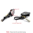 thumbnail image 2 of Smoke Turn Signals For Yamaha YZF 600 R6 Flush Mount LED 2006-2009, 2 of 6