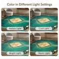 thumbnail image 7 of ODIKA Bathroom Ornamental Vintage Watercolor Plume Scrolls Classical for Playroom, Bedroom, Reading Nook, Pet Friendly & Kids Safe Play, 7 of 7