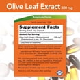 thumbnail image 2 of NOW Foods Olive Leaf Extract Vegetarian 500 mg, 60 Vegetarian Capsules-2 Pack, 2 of 2