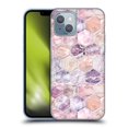 thumbnail image 1 of Head Case Designs Officially Licensed Micklyn Le Feuvre Marble Patterns Rose Quartz And Amethyst Stone And Hexagon Tile Soft Gel Case Compatible with Apple iPhone 14, 1 of 7