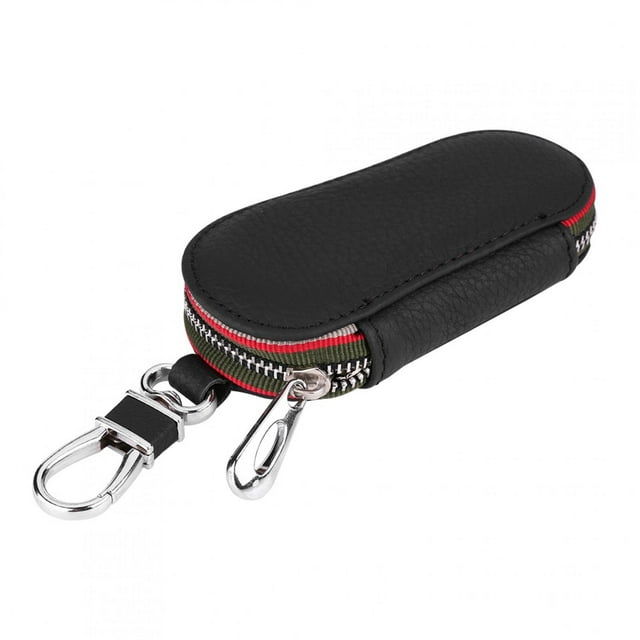 Soporte para estuche para llaves, estuche universal para llaves de cuero PU para automóvil, hecho a medida para la perfección