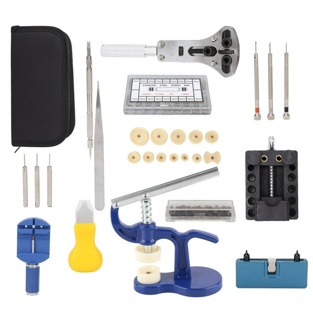 Kit de herramientas de repuesto para pilas de reloj Jadeshay Herramientas de reparación de relojes A