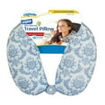 Cloudz Original Microbead Filled Travel Neck Pillow Blue Print, Head