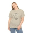 thumbnail image 4 of Allergic To People Unisex Heavy Cotton Tee, 4 of 4