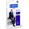 Jobst for Men Ribbed 30-40 Knee High Compression Socks Black Medium