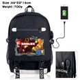thumbnail image 1 of Mochila ROBLOX el mundo Virtual alrededor del juego para estudiantes de primaria y secundaria, resistente al desgaste, Bolsa Escolar reductora de carga, 1 of 4