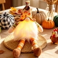 thumbnail image 7 of Halloween Sale Clearance!Fall Decorations for Home, Fall Light Up Faceless Gnome Ornament Long Leg Maple Leaf Doll Hanging Decor For Thanksgiving Table Scene Layout, 7 of 7