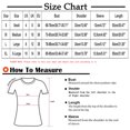 thumbnail image 2 of Yuyuzo Going out Tops for Women Ribbed Knit Short Sleeve Shirts Crewneck Slim Stretchy Basic Tees, 2 of 6