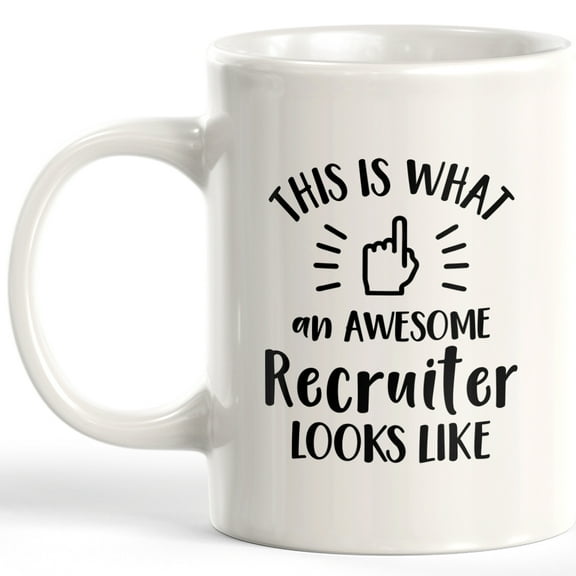 This Is What An Awesome Recruiter Looks Like 11oz Plastic Coffee Mug