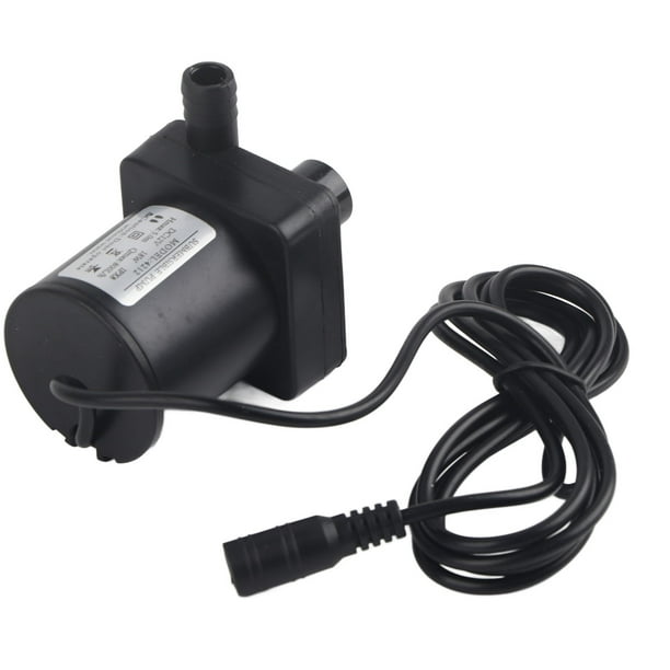 Bomba de Agua sumergible ANGGREK Sin escobillas Mini de Ahorro de Energía 16.4 Pies 700L/h CC Con accesorios Para estanque