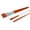 Orange Reflective (1/4 Inch), variant on The ROP Shop (Pack of 10) (5/16 Inch) Orange 48 Inch Reflective Driveway Markers, Snow Stakes Poles for Snow Plowing Driveways, Walkways, Sidewalks, Parking Lots
