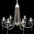thumbnail image 4 of vidaXL Chandelier White 22"x18", 4 of 7