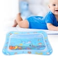 thumbnail image 4 of Inflatable Baby Water Mat, Portable Baby Water Mat Foldable Safe Thick PVC  For Baby #2, 4 of 8