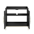 thumbnail image 5 of Modway Awaken 36" Solid Wood and MDF Bathroom Vanity Cabinet in Black, 5 of 8