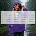 thumbnail image 3 of IUYRTFE Women's Half Zip Waterproof Jacket with Detachable Hood Long Sleeve Outdoor Windbreaker, 3 of 7