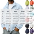 thumbnail image 3 of Men's Casual Polar Fleece Zipper Jacket Outdoor Hiking Jackets Full Zip Stand Collar Soft Warm Coat, 3 of 8