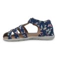 thumbnail image 3 of Sandalia George Talla 18 Estampado Flores con Velcro Marino, 3 of 4