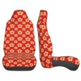 thumbnail image 2 of LAKIMCT Chinese Gold Floral Car Seat Covers Vehicle Front Seat Covers Universal Fit Seat Protector, 2 of 9