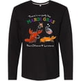 thumbnail image 3 of Inktastic There's No Party Like Mardi Gras with Partying Seafood Long Sleeve T-Shirt, 3 of 5