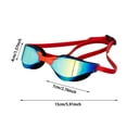 thumbnail image 3 of Lunettes de Natation Anti-Buée pour Adultes avec Lentilles, Ajustement Confortable pour l'Entraînement en Piscine et la Natation Compétitive, 3 of 4