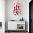thumbnail image 6 of Yeciiwht Artificial Bougainvillea Flowers Realistic Fake Vines for Outdoor Planters Patio Urns Porch Balcony P-ink, 6 of 6