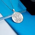 thumbnail image 7 of Picturesongold.Com Saint Gabriel Religious Medal Necklace Pendants Adult - 3/4 in 14K White Gold, 7 of 7