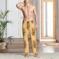 thumbnail image 2 of Naloa German Shepherd Dog Pajama Pants Men, PJ Bottoms, Sleep & Lounge Pants-XX-Large, 2 of 6