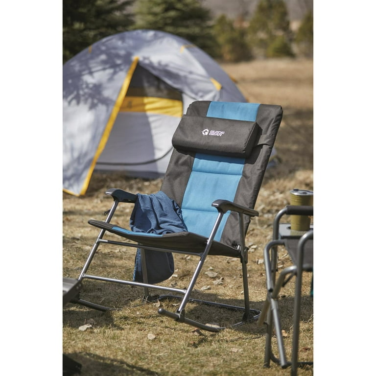 Guide Gear Oversized Rocking Camp Chair Portable Outdoor