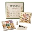 thumbnail image 2 of DIY Sea Glass Mosaic Art Kit, Sea Glass Art Kit for Adults Beginners, Ocean Animal Mosaic Craft with Colorful Pieces, Glue, Tweezers and Guide, Relaxing Handmade Decor Gift, 2 of 7