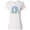 AA-White, variant on Inktastic 3-21 World Down Syndrome Day Blue and Yellow Rainbow Ribbon Women's T-Shirt