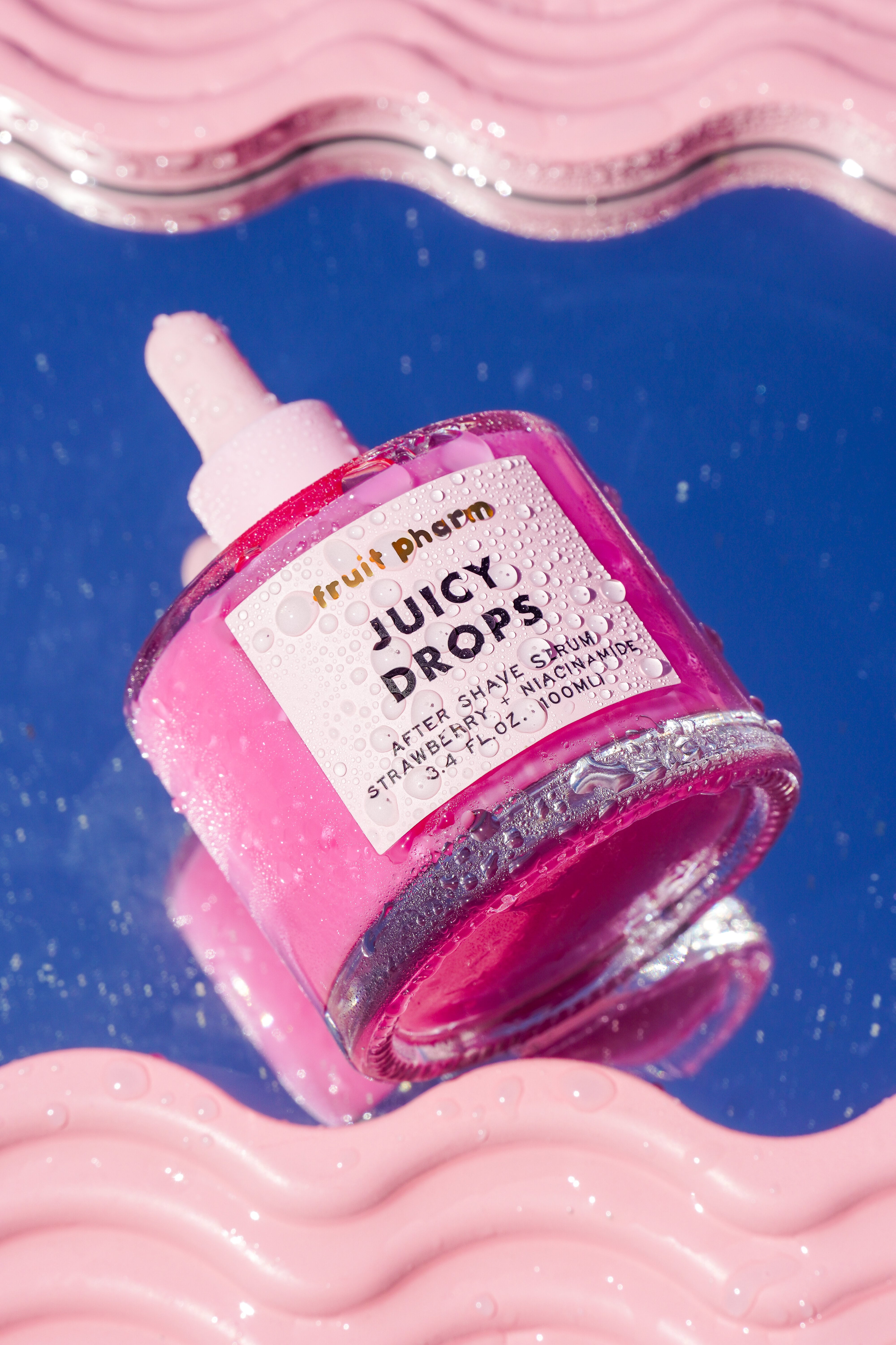Fruit Pharm Juicy Drops After Shave Face and Body Serum for All Adult Skin Types