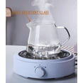 thumbnail image 3 of Cofisuki Pour Over Coffee Maker - 20 Oz /600Ml Glass Carafe Coffee Server With Glass Coffee Dripper/Filter Drip Coffee Maker Set For Home Or Office 1-5 Cups, 3 of 5