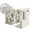 thumbnail image 1 of Dvruxg Adjustable Expandable Bookends with Pen Holder - Versatile Bookends for Organizing Books, Magazines, and More, 1 of 5