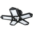thumbnail image 3 of 137LED Garage Light with 5 Leaf 80W E27/E26 Deformable Adjustable Mining Lamp 85-265V Black, 3 of 14