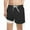 Black, variant on WERYOUNG Boys Girls Shorts Summer Fashion Solid Color Elastic Waist Drawstring Stretch Swim Trunks With Liner Kids Soft Beach Pool Shorts,Grey,10-12 Years