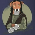 thumbnail image 3 of CafePress - Mona Lisa Dog Long Sleeve T Shirt - Long Sleeve Dark T-Shirt, 3 of 4