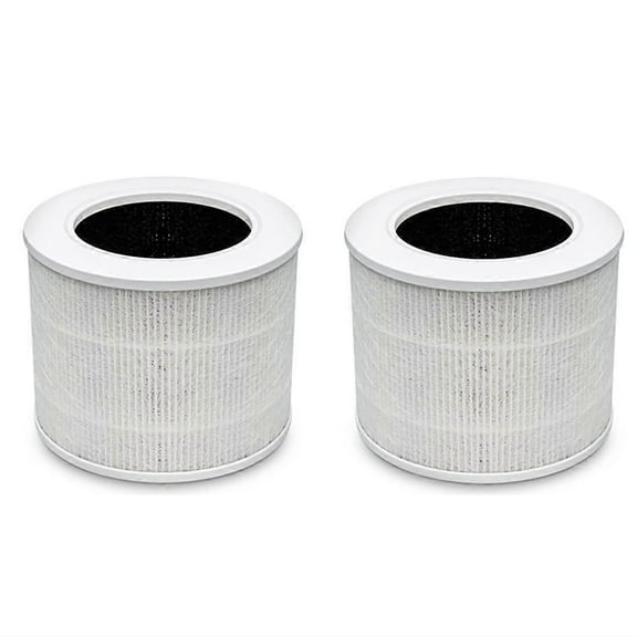 2Pcs Replacement Filter for Air Purifier Core Mini Part Core Mini-RF,H13 HEPA Filter 3In1 Activated Carbon Filter