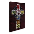 thumbnail image 3 of Trademark Fine Art 30 x 47 Abstract Canvas Art ' Celtic Cross ' by Design Turnpike, 3 of 3