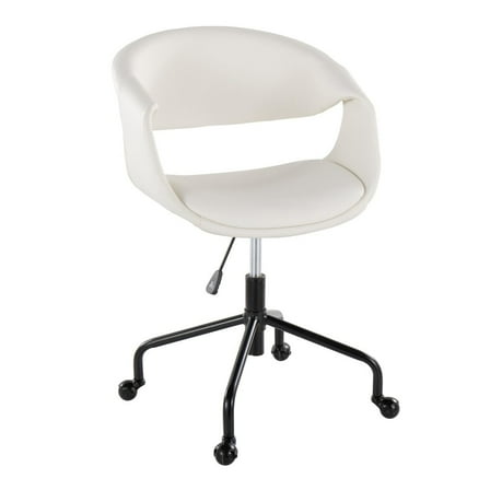 LumiSource Curvo Upholstered 4-Star Task Chair