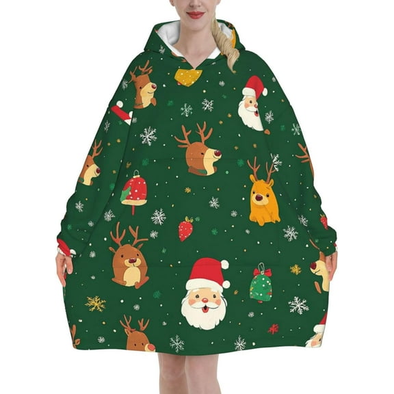 Moderong Oversized Blanket Hoodie for Women,Birthday Gifts for Teen Girls Sweatshirt Sweater Blanket with Pocket