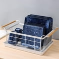 thumbnail image 6 of Blue Ceramic Square Plates Set of 6 - Large Porcelain 10 Inch Dinner Plates for Steak Pasta Pizza - Microwave and Dishwasher Safe, 6 of 8