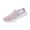 Pink, variant on ibiyuan Wide Walking Shoes for Women Arch Support Walking Shoes with Wide Width Mesh Knitted Slip-On Sneakers for Women Casual Hands Free Platform Mary Janes Foam Shoes