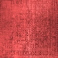 thumbnail image 1 of Ahgly Company Indoor Square Oriental Red Industrial Area Rugs, 4' Square, 1 of 4