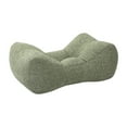 thumbnail image 1 of Lipstore Back Support Cushion Soft PP Cotton Filling Waist Support Back Support Pillow Green, 1 of 8