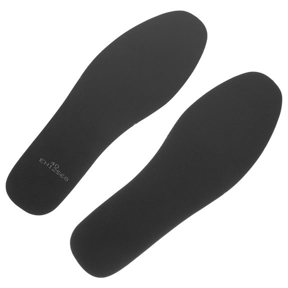 IBASETOY Manganese Steel Shoe Insoles for Men and Women Black Lightweight Antinail and Puncture Resistant 1 Pair