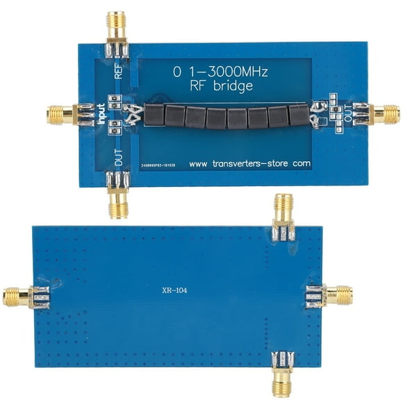 Ratio Bridge Standing Wave Bridge, Standing Wave Ratio Bridge, RF SWR Reflection Bridge 0.1-3000 MHZ For Industrial Home