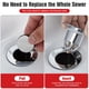 thumbnail image 5 of Basin Pop-up Drain Filter Bathtub Kitchen Sink Strainer Sink Strainer Plug Stopper Replacement Kitchen Accessories, 5 of 10